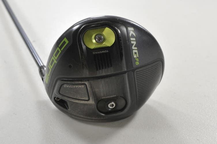 Cobra King F6 10.5* Driver Regular Flex Right Ozik MFS 60Q4 Red Tie  # 214599