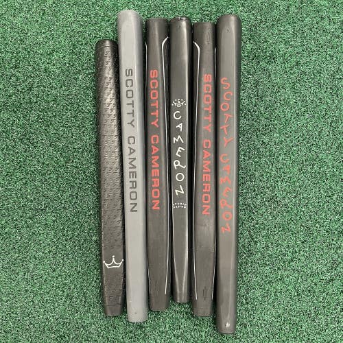 Titleist Scotty Cameron Putter Grip Assortment 6 Pieces All 100% Authentic!
