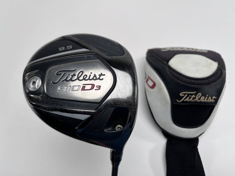 Titleist 910 D3 Driver 9.5* Aldila RIP Alpha 60g Stiff Graphite Mens RH HC