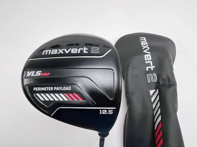 VLS Golf Maxvert 2 Driver 10.5* Adaptive Flex 50g Senior Graphite Mens RH HC