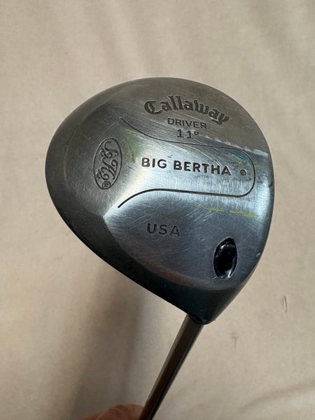 Men's Callaway Big Bertha Right Handed Driver Regular Flex 11 Loft (Used)
