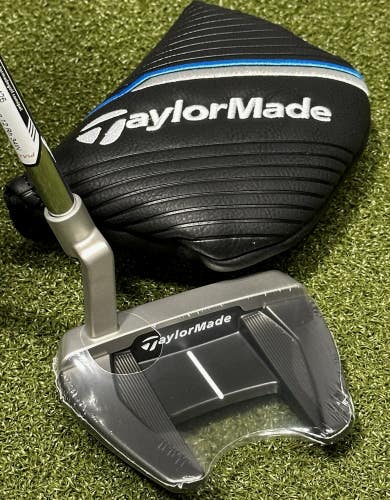 TaylorMade SYSTM2 Bandon 12 L-Neck Mallet Putter 34" Inch w/ Headcover RH NEW
