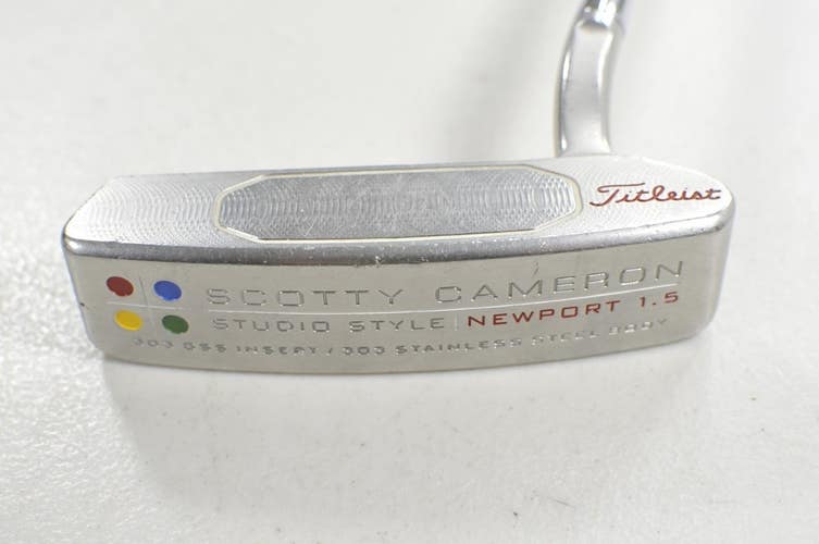 Titleist 2005 Scotty Cameron Studio Style Newport 1.5 35" Putter RH  #169342