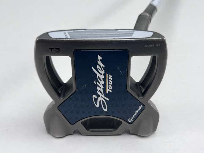 TaylorMade Spider Tour T3 Small Slant Putter 35" Superstroke Pistol 1.0 Mens RH