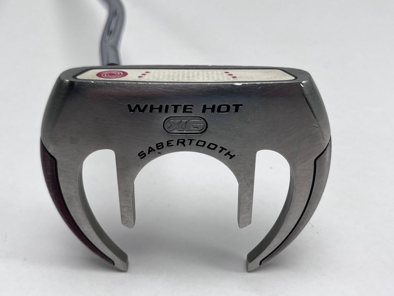 LEFTY Odyssey White Hot XG Sabertooth Putter 35" Mens LH