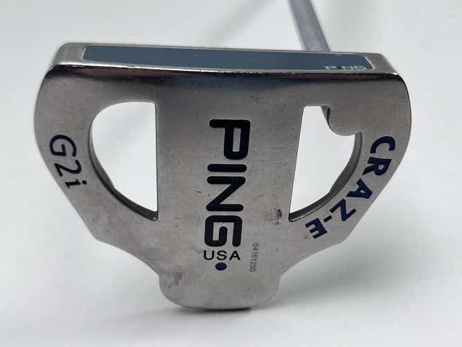 Ping G2i Craz-E Putter 34.5" SuperStroke Tour 3.0 XL Blue Dot 1* Up Mens RH