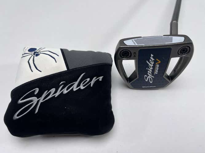 TaylorMade Spider Tour V Small Slant Putter 34" Superstroke Pistol 1.0 RH HC