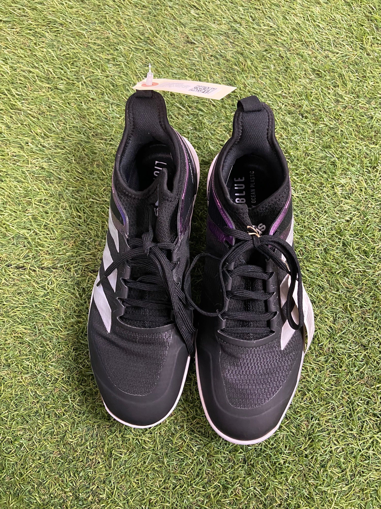 New Adidas Mens Adizero Ubersonic 5 Tennis Shoes Size 11.5 Pink Black Adidas Adizero Ubersonic 5 Men main image 2