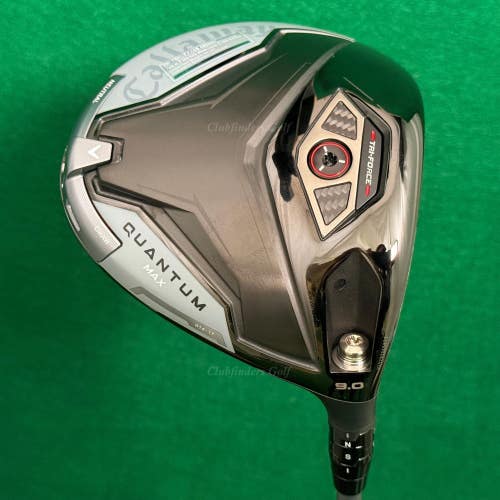 NEW! Callaway '26 Quantum Max 9 Driver Denali Frost 60g 6.0 Graphite Stiff w/HC