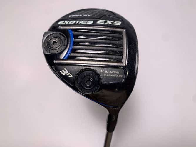 Tour Edge Exotics EXS 3 Fairway Wood 17* Tensei Blue CK Series 50g Senior RH