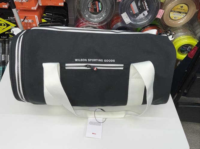 Wilson Two-A-Day Black Duffle Bag