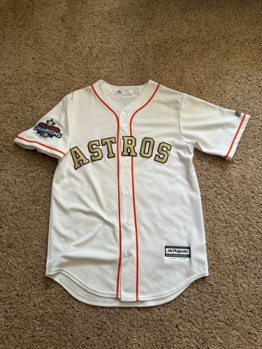 Houston Astros Gold Program World Series Champions Jersey