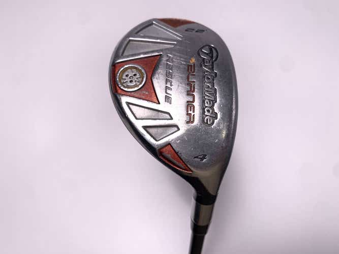 TaylorMade Burner Rescue 4 Hybrid 22* REAX SuperFast 65g Regular Graphite RH