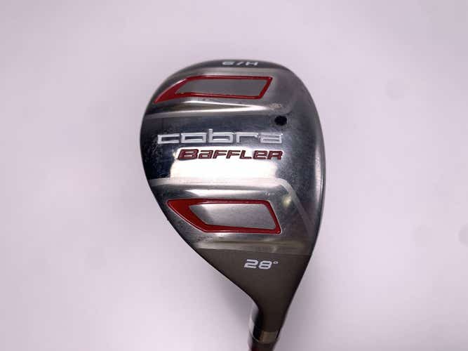 Cobra Baffler 2012 6 Hybrid 28* 50g Senior Graphite Mens RH - 36.5"