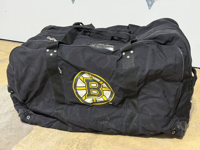 Pro Stock Boston Bruins Equipment CCM Bag (Used)