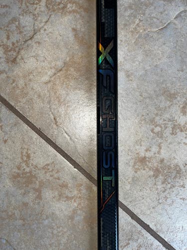 Intermediate CCM XF Ghost Left Hand Hockey Stick P29+1/4 55 Flex (Used)