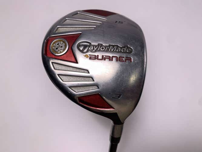 TaylorMade Burner Steel 2007 3 Fairway Wood 15* REAX SuperFast 50g Regular RH