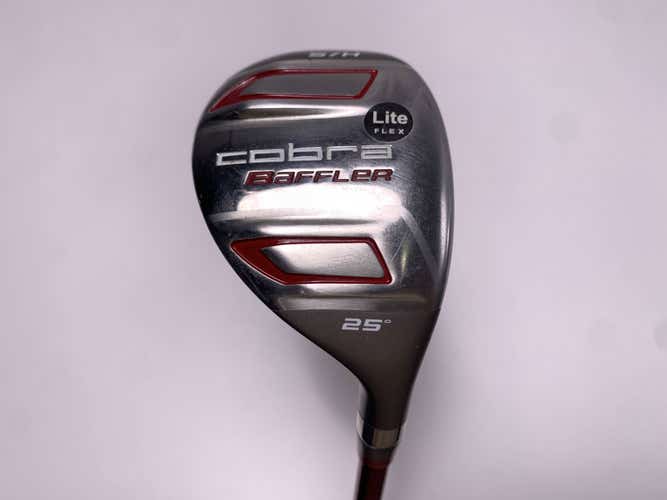 Cobra Baffler 2012 5 Hybrid 25* 50g Senior Graphite Mens RH - 37"