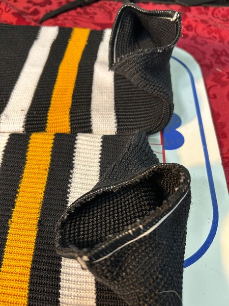 Black Senior Large Athletic Knit Socks (Used)