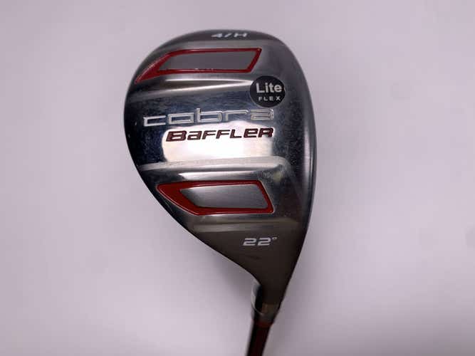Cobra Baffler 2012 4 Hybrid 22* 50g Senior Graphite Mens RH - 37.5"