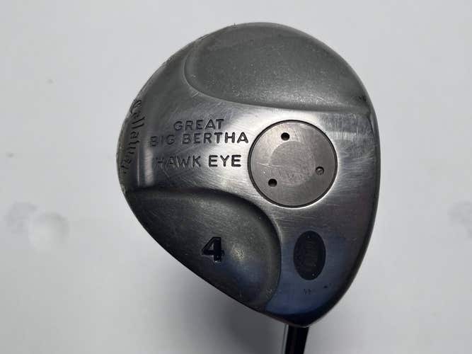 Callaway Hawkeye 4 Fairway Wood 17* UST HTD CB70 Stiff Graphite Mens RH