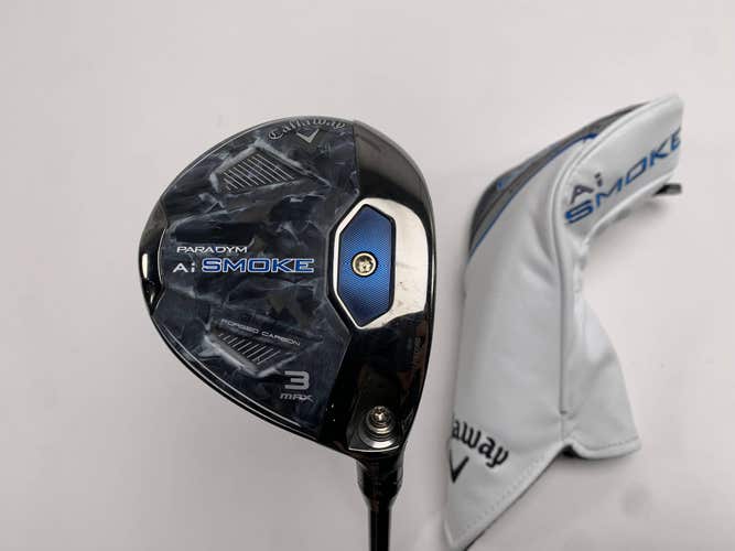 Callaway Paradym Ai Smoke Max 3 Fairway Wood 15* C6 Red 40g Senior RH HC