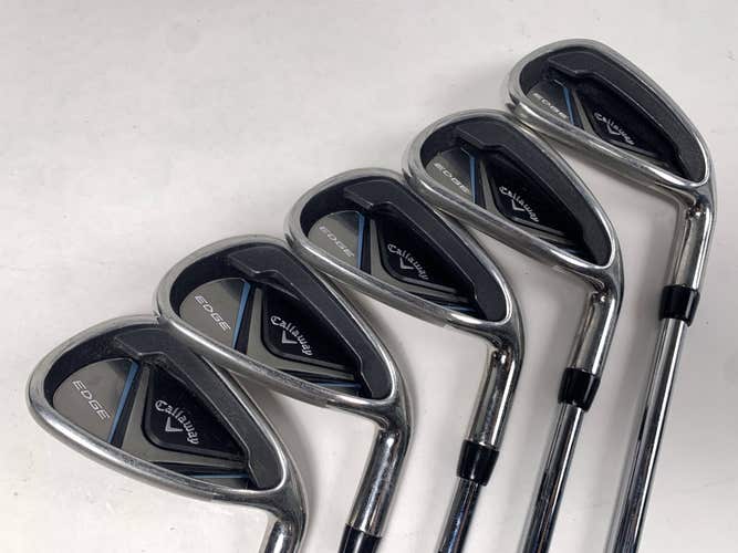 Callaway Edge Iron Set 6-PW Regular Steel Mens RH