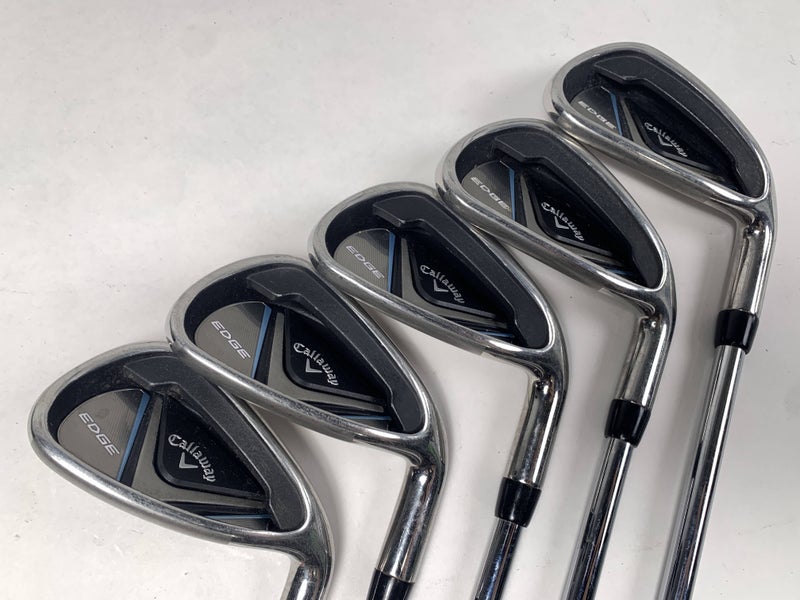 Callaway Edge Iron Set 6-PW Regular Steel Mens RH