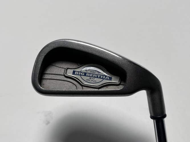 Callaway X-12 Single 4 Iron Memphis "10" 98 Regular Steel Mens RH
