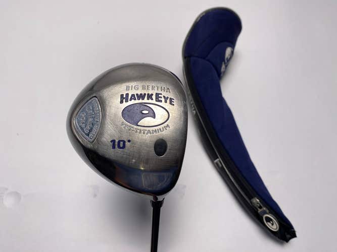 Callaway Hawkeye VFT Driver 10* 60g Regular Graphite Mens RH HC