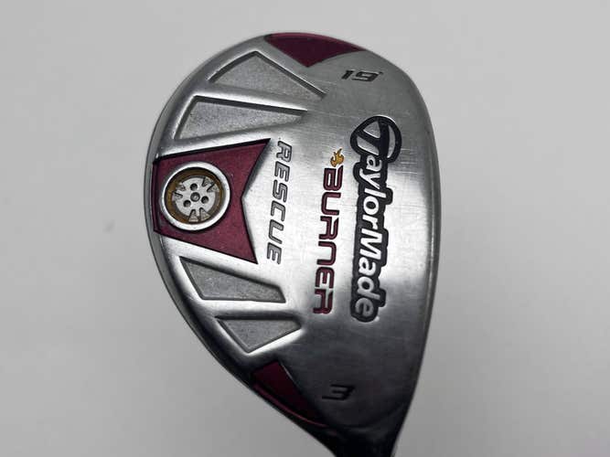 TaylorMade Burner Rescue 3 Hybrid 19* REAX SuperFast 65g Stiff RH