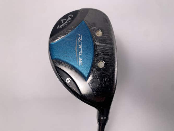 Callaway Rogue 6 Hybrid 30* Aldila Quaranta 40g Ladies RH Undersize Grip