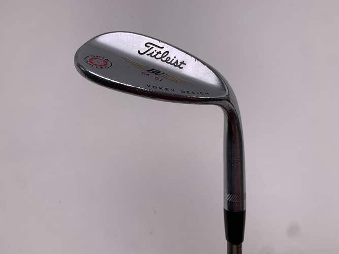 Titleist Vokey Spin Milled Chrome 2009 Wedge 64* 7 Bounce SteelFiber Stiff RH