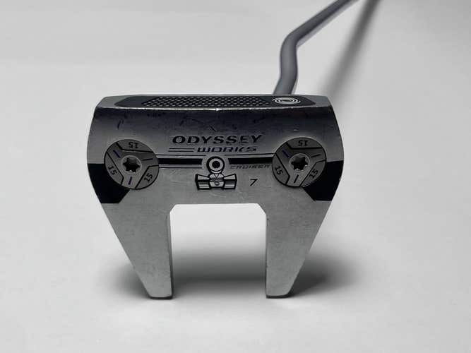 Odyssey Works Tank Cruiser 7 Putter 35" Mens RH