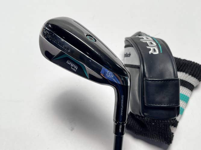 TaylorMade GAPR MID 4 Hybrid 21* KBS Hybrid 80g Stiff Graphite Mens RH HC