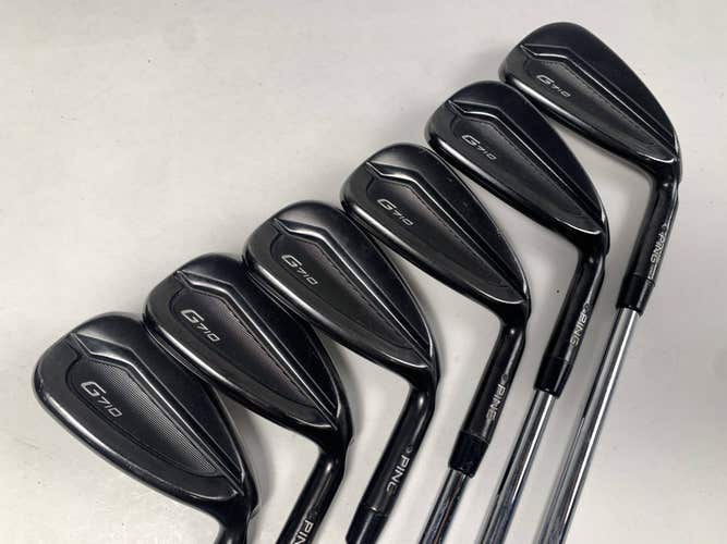Ping G710 Iron Set 5-PW Black Dot Project X LZ 5.0 110g Regular RH Midsize Grips