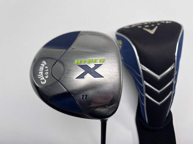 Callaway Hyper X Driver 11* Fujikura Fit On X Regular Graphite Mens RH HC