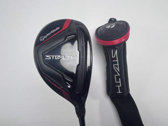 TaylorMade Stealth Rescue 3 Hybrid 19* HZRDUS RDX Smoke 6.5 90g XStiff RH HC