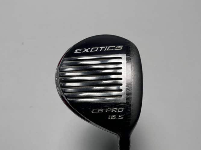 Tour Edge CB Pro Limited Edition 3 Fairway 16.5* Fujikura Speeder 661 Stiff RH