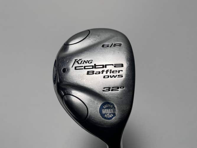 Cobra Baffler DWS 6 Hybrid 32* Aldila NV HL 50g Ladies RH Undersize Grip