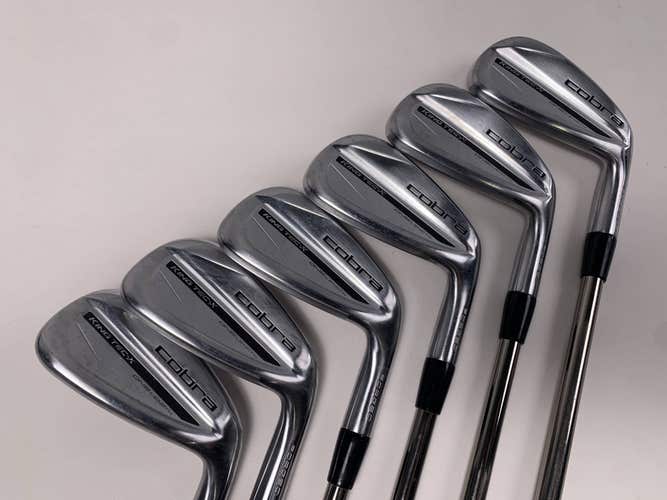 Cobra KING Tec X One Length 2025 Iron Set 6-PW+GW Recoil ESX F2 Senior RH - 37"