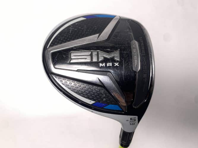 TaylorMade SIM MAX 5 Fairway Wood 18* UST Mamiya ProForce V2 6F3 Regular RH