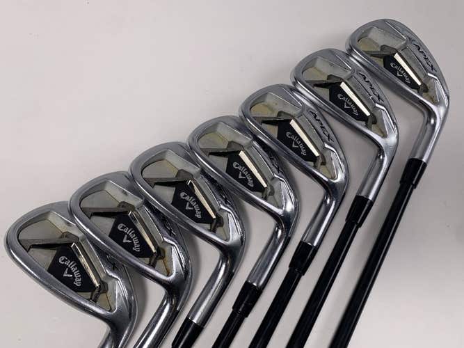 Callaway Apex 21 Iron Set 5-PW+GW KBS TGI 60 Regular RH Midsize Grips