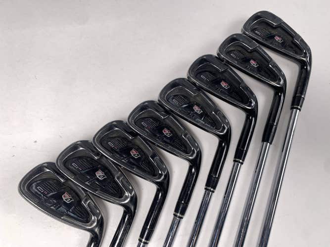 Wilson Ci 11 Black Iron Set 4-PW+GW Dynamic Gold X100 Extra Stiff RH +1.5''