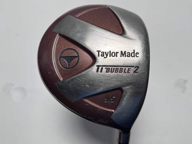 TaylorMade Ti Bubble 2 Driver 9.5* Bubble R-80 Regular Graphite Mens RH