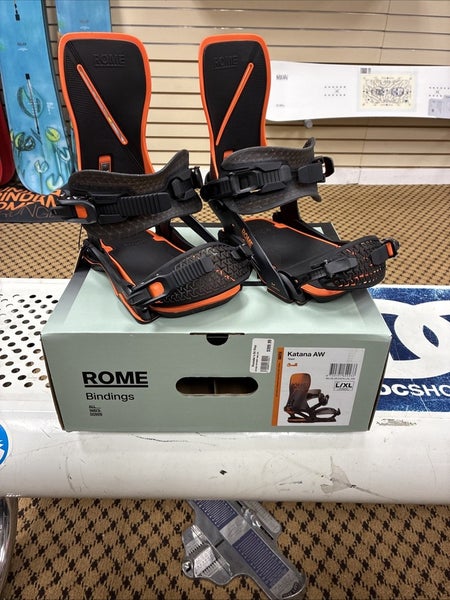 Rome Katana AW Size L/XL NEW!!! 25/26 Snowboarding Bindings