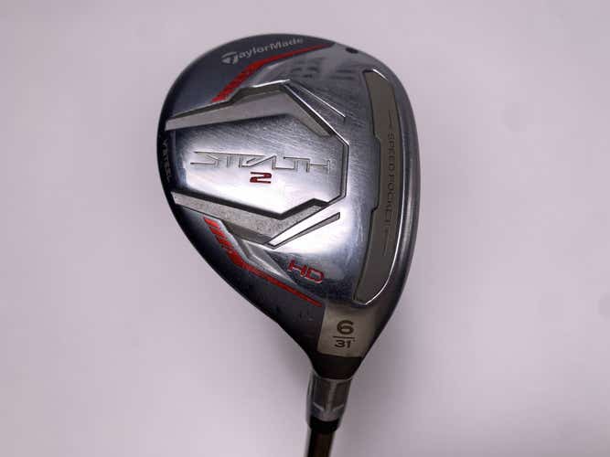 TaylorMade Stealth 2 HD 6 Hybrid 31* UST Mamiya Recoil ESX 450 F1 Ladies RH