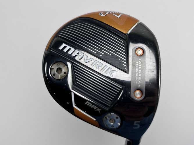 Callaway Mavrik Max 5 Fairway Wood 18* EvenFlow Riptide 5.0 60g Senior RH