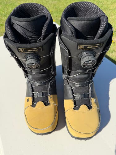 Ride Anthem Boa Snowboard Boots men’s size 10 All Mountain (Used)
