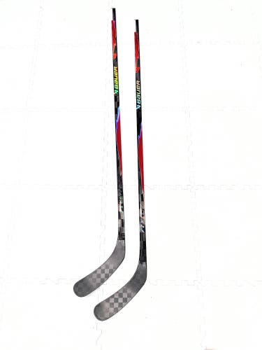 (2-Pack) New Senior Red RH Bauer Vapor Flylite, 87 Flex, P92